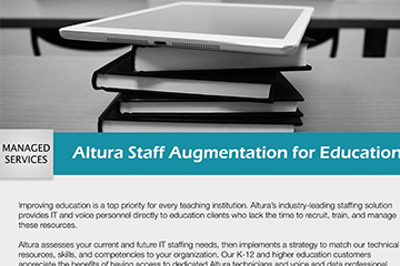 Altura Staff Augmentation for Education