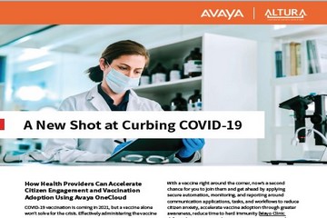 Avaya Covid-19 Vaccine Tracker