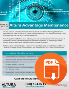 Altura Advantage Maintenance Download