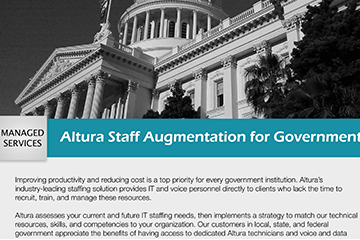 Altura Staff Augmentation for Government