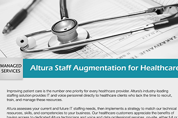 Altura Staff Augmentation for Healthcare